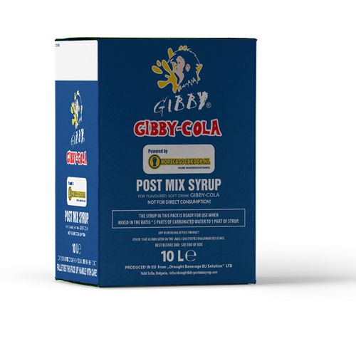 Gibby Cola co-branded for Horecagoedkoop.nl