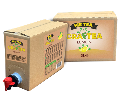 Craftea Ice Tea Lemon, 3 L Bag-in-Box RTD