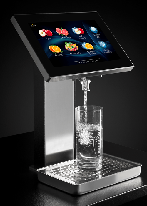 Touchscreen Dispenser, Countertop dispenser
