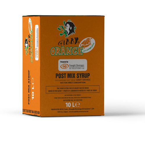Gibby Orange — 10 L Bag-in-Box