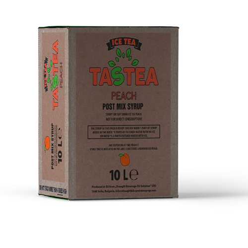 Tastea Peach, 10 L Bag-in-Box